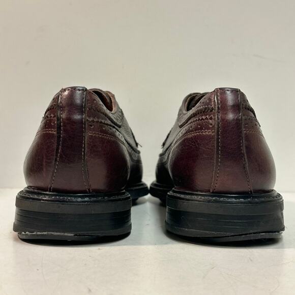 VGUC Rancourt & Co. x Sperry Top Sider Burgundy Wingtip Longwing 10 Narrow (S) main image 11